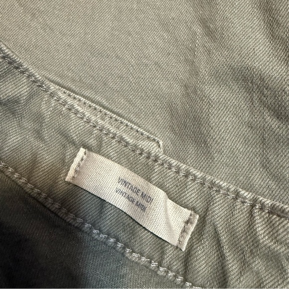 Universal thread Women's Casual green Denim Shorts - Picture 6 of 6